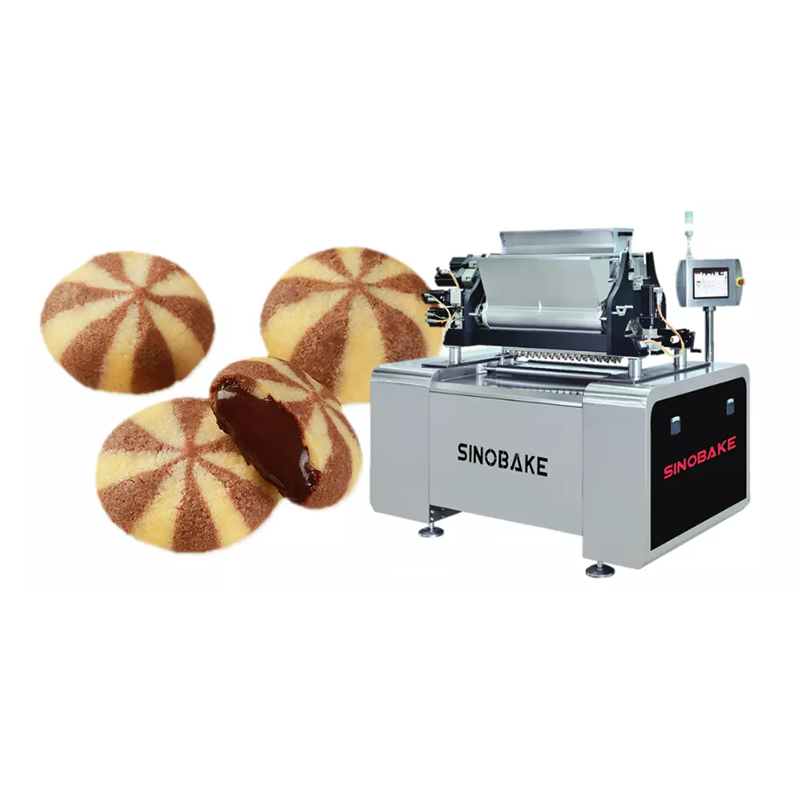 Multifunction Three Color Center Filled Cookie Machine/Cookie making machine(1200mm)