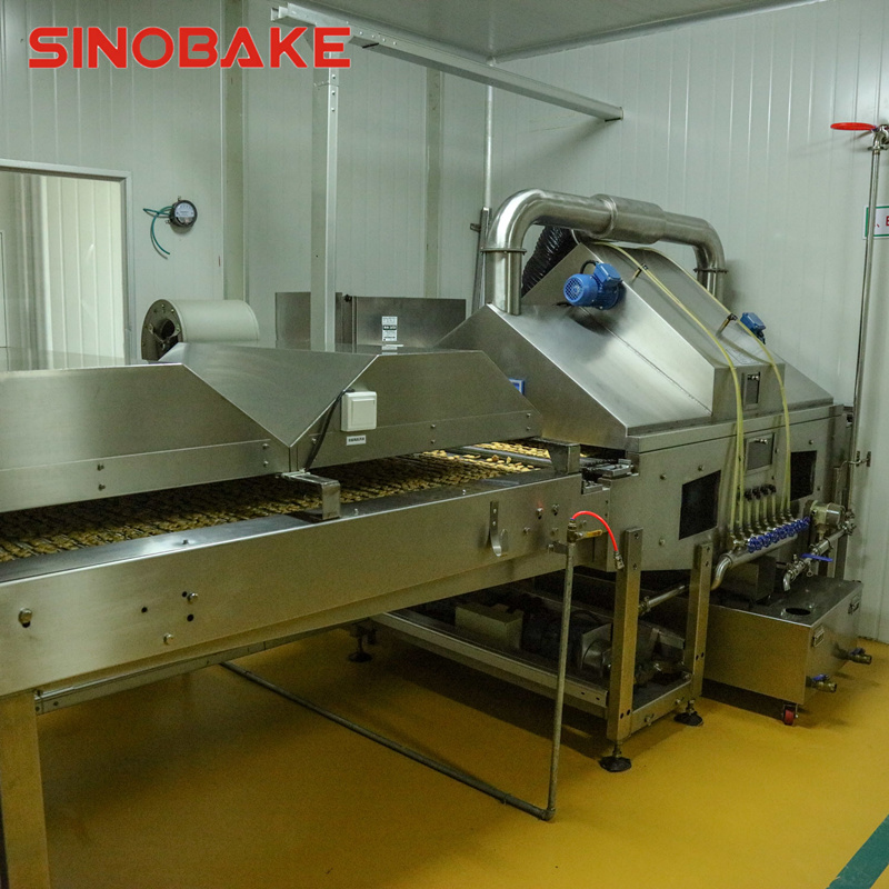 SINOBAKE Automatic Food-Grade Oil Sprayer For Hard And Soft Biscuit